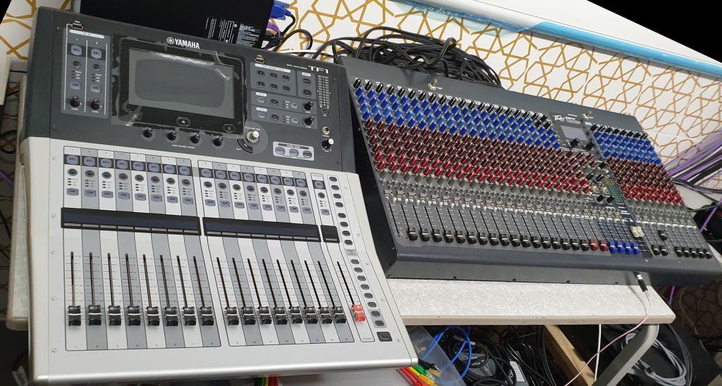 New Digital Mixer with Old Analogue backup mixer